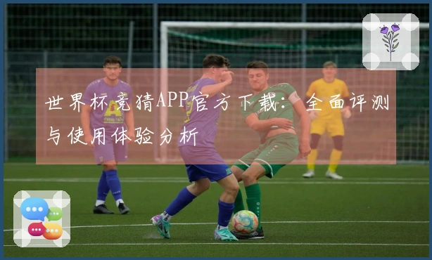 世界杯竞猜APP官方下载：全面评测与使用体验分析