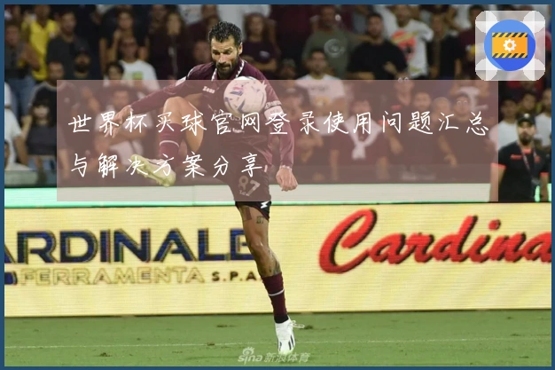 世界杯买球官网登录使用问题汇总与解决方案分享